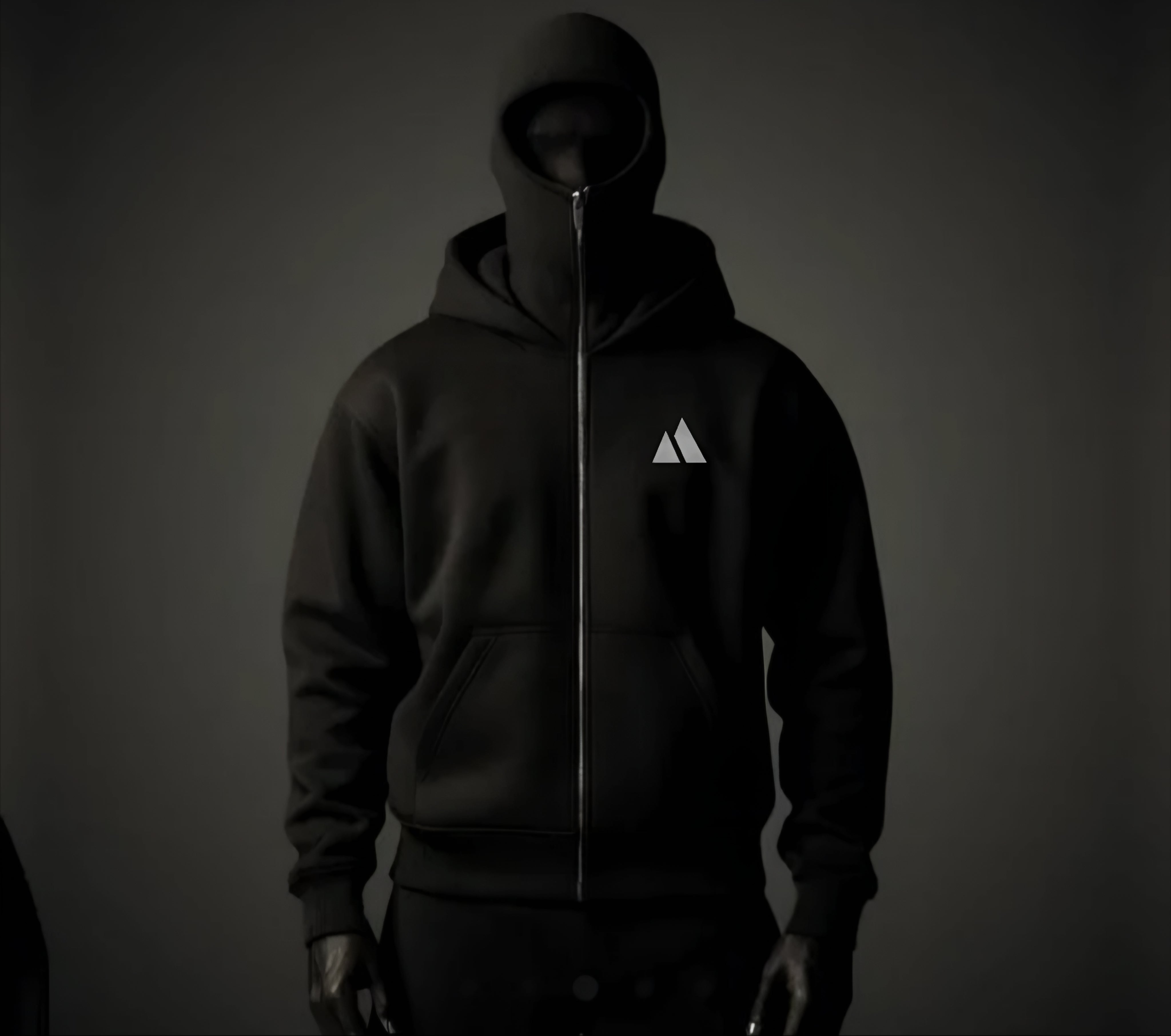 Fizoma Full Sleeves Zipper Hoodie with Mask