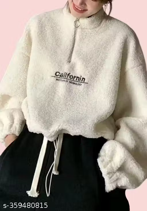 Winter Wear Pullover Sweatshirts for Girls & Women